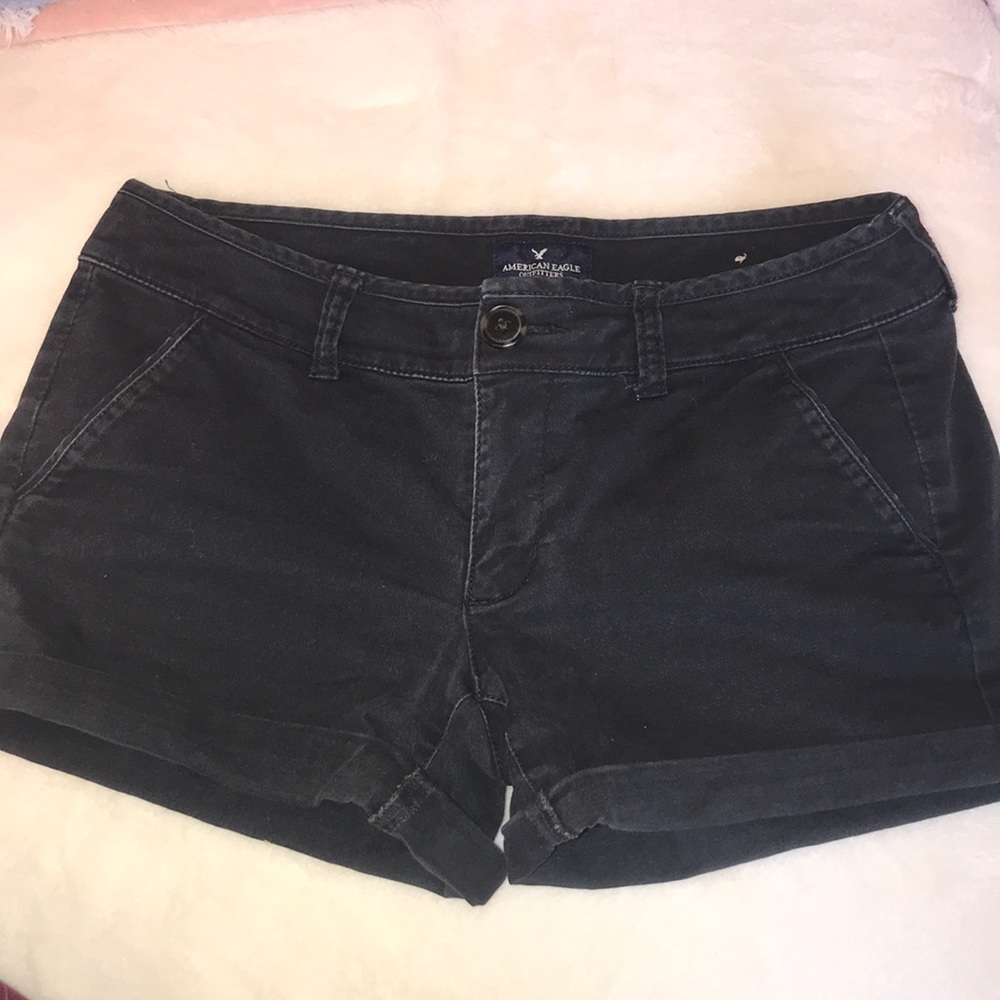 Black American Eagle shorts